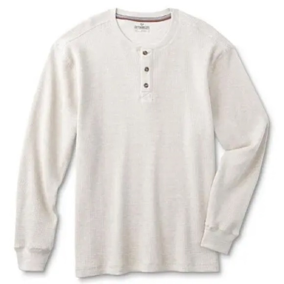 Outdoor Life Thermal Henley Shirt - Picture 1 of 6